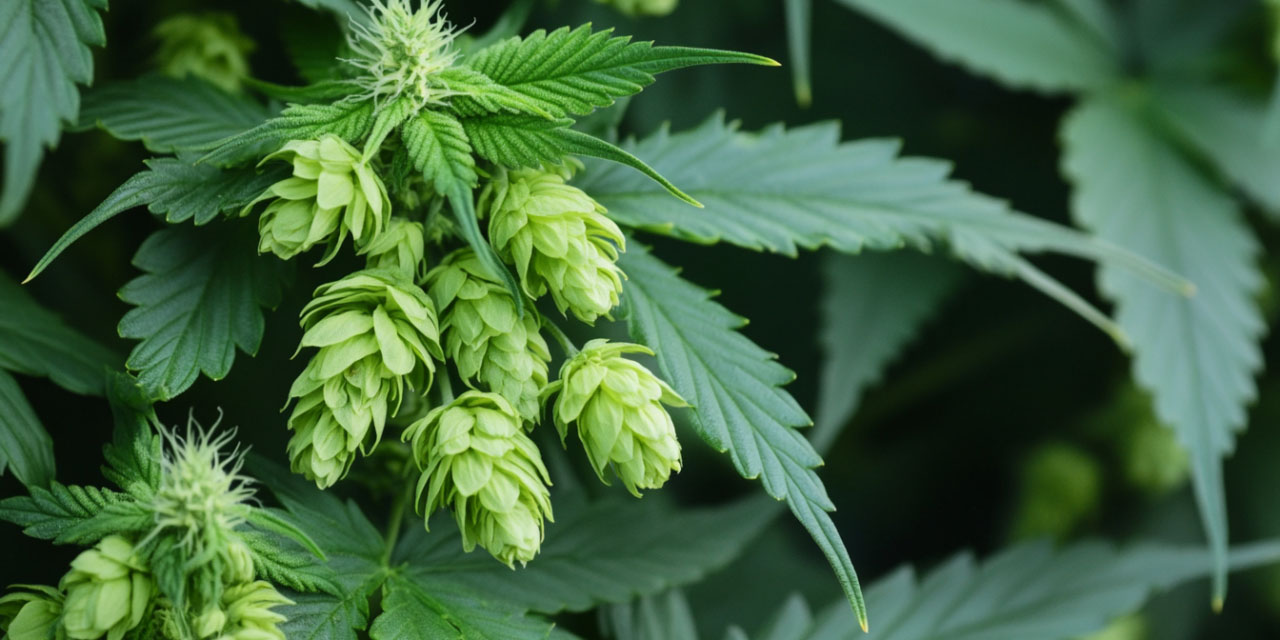Cannabis sativa vs. Humulus lupulus